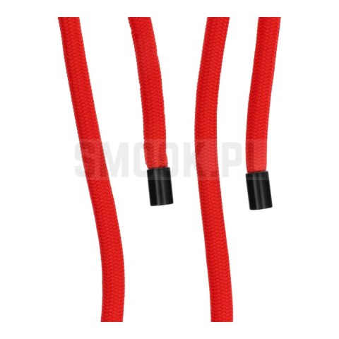 Zawieszka SWING (8mm) do telefonu z regulacją długości / długość sznura 165cm (max 82,5cm w pętli) / na ramię lub szyję - czerwo Zawieszka SWING (8mm) do telefonu z regulacją długości / długość sznura 165cm (max 82,5cm w pętli) / na ramię lub szyję - czerwo