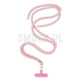 Zawieszka SWING (8mm) do telefonu z regulacją długości / długość sznura 165cm (max 82,5cm w pętli) / na ramię lub szyję - jasnor