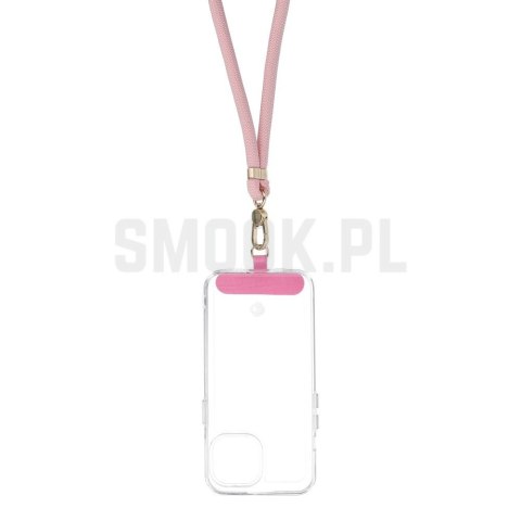 Zawieszka SWING (8mm) do telefonu z regulacją długości / długość sznura 165cm (max 82,5cm w pętli) / na ramię lub szyję - jasnor Zawieszka SWING (8mm) do telefonu z regulacją długości / długość sznura 165cm (max 82,5cm w pętli) / na ramię lub szyję - jasnor