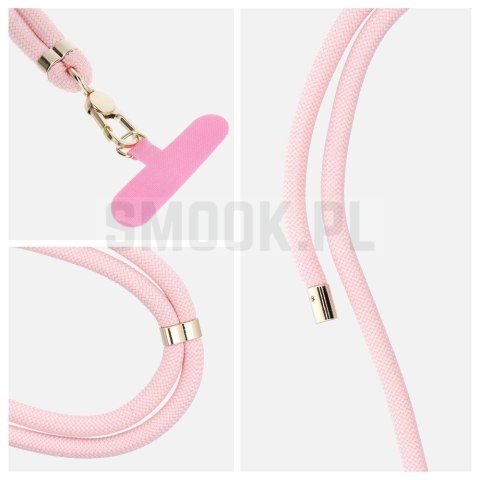 Zawieszka SWING (8mm) do telefonu z regulacją długości / długość sznura 165cm (max 82,5cm w pętli) / na ramię lub szyję - jasnor Zawieszka SWING (8mm) do telefonu z regulacją długości / długość sznura 165cm (max 82,5cm w pętli) / na ramię lub szyję - jasnor