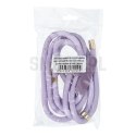 Zawieszka SWING (8mm) do telefonu z regulacją długości / długość sznura 165cm (max 82,5cm w pętli) / na ramię lub szyję - purpur
