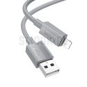 HOCO kabel USB A do Lightning 2,4A X107 1 m szary