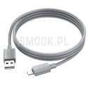 HOCO kabel USB A do Lightning 2,4A X107 1 m szary