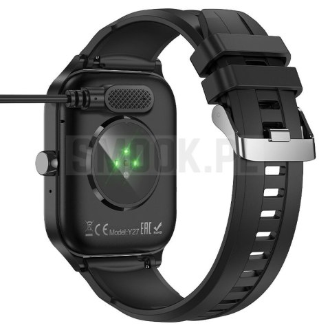 HOCO kabel do ładowania smartwatcha Y26 / Y27 0,6 m czarny HOCO kabel do ładowania smartwatcha Y26 / Y27 0,6 m czarny