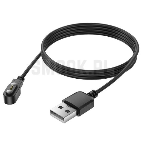 HOCO kabel do ładowania smartwatcha Y26 / Y27 0,6 m czarny HOCO kabel do ładowania smartwatcha Y26 / Y27 0,6 m czarny