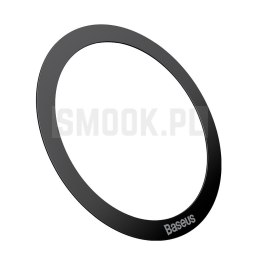BASEUS blaszki uniwersalne kompatybilne z MagSafe PCCH000001 2 sztuki czarne