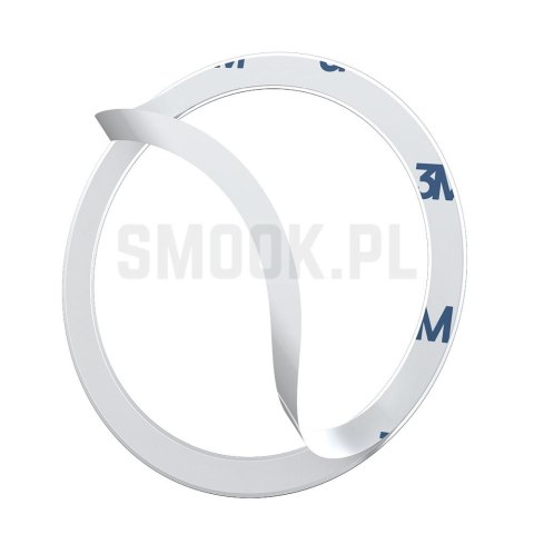 BASEUS blaszki uniwersalne kompatybilne z MagSafe PCCH000012 2 sztuki srebrne BASEUS blaszki uniwersalne kompatybilne z MagSafe PCCH000012 2 sztuki srebrne
