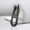 BASEUS kabel USB A do Typ C 1,5A Cafule CATKLF-CG1 2 m szaro czarny