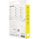 BASEUS kabel zwijany 3w1 USB A do Micro USB / Lightning / Typ C 3.5A CB000063 1,1 m niebieski