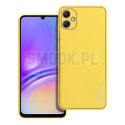 Futerał LEATHER CASE skórzany do SAMSUNG A05 żółty