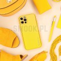 Futerał LEATHER CASE skórzany do SAMSUNG A05 żółty