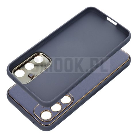 Futerał LEATHER CASE skórzany do SAMSUNG S23 FE niebieski Futerał LEATHER CASE skórzany do SAMSUNG S23 FE niebieski