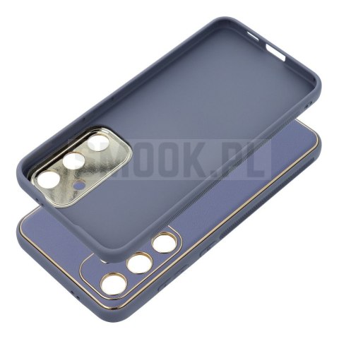 Futerał LEATHER CASE skórzany do SAMSUNG S24 Plus niebieski Futerał LEATHER CASE skórzany do SAMSUNG S24 Plus niebieski