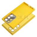 Futerał LEATHER CASE skórzany do SAMSUNG S24 Ultra żółty